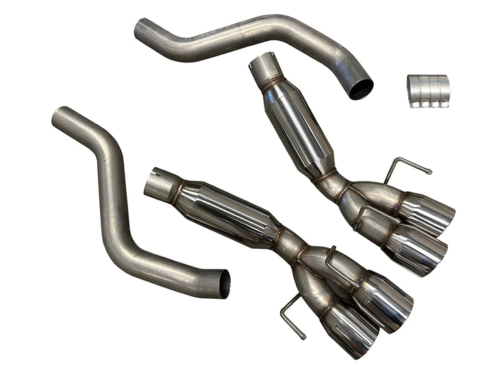 CORVETTE C6 TRUE DUAL EXHAUST 2005-13 (LS2 LS3 LS7 ENGINES)
