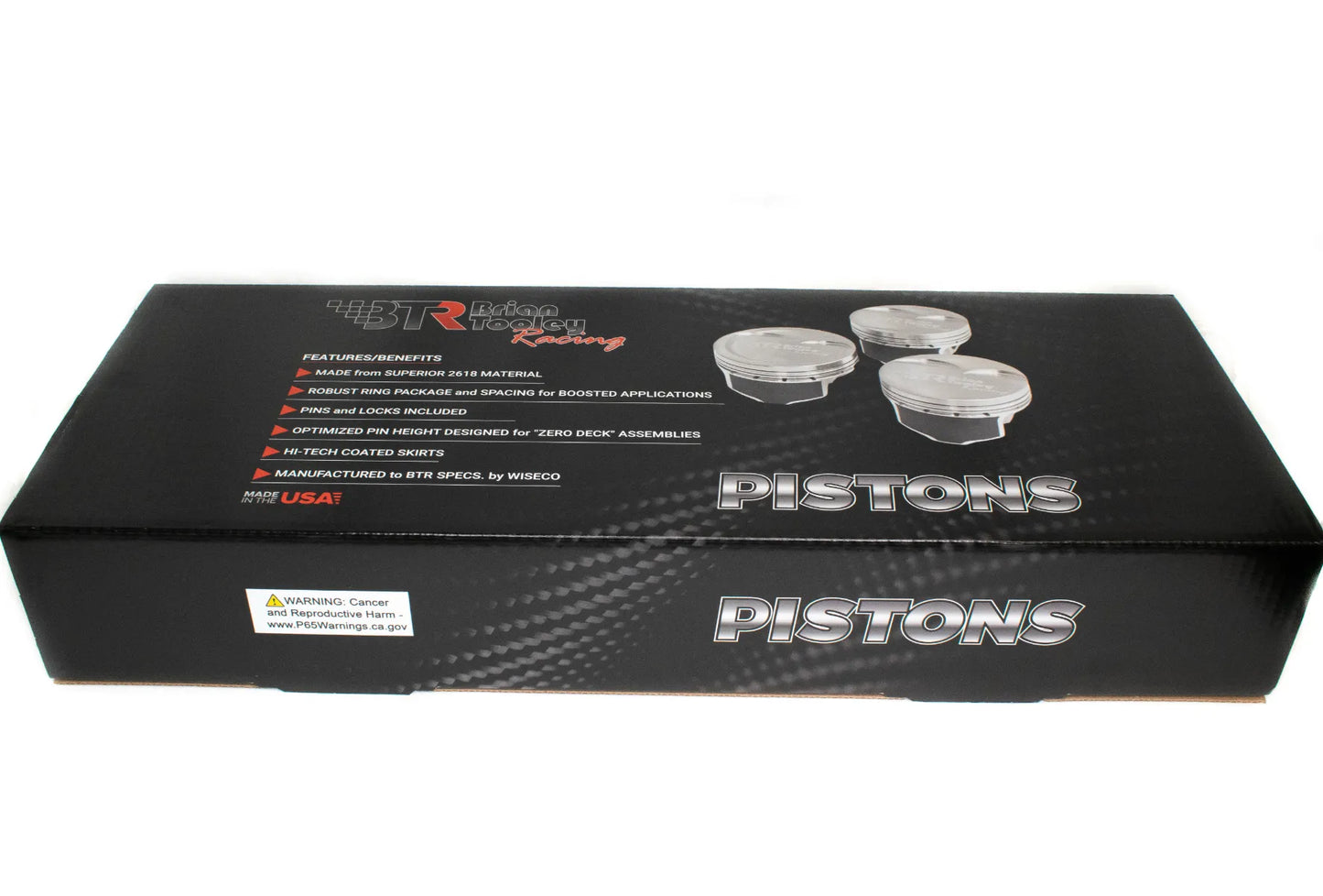 BTR L83 5.3 DROP IN PISTON SET - 3.780" BORE - 3.622" STROKE - 6.098" ROD - BTRP325098DI-8