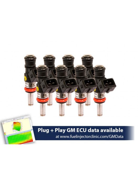 1440CC (160 LBS/HR AT OE 58 PSI FUEL PRESSURE) FIC FUEL INJECTOR CLINIC INJECTOR SET FOR LS3, LS7, L76, L92, AND L99 ENGINES (HIGH-Z)