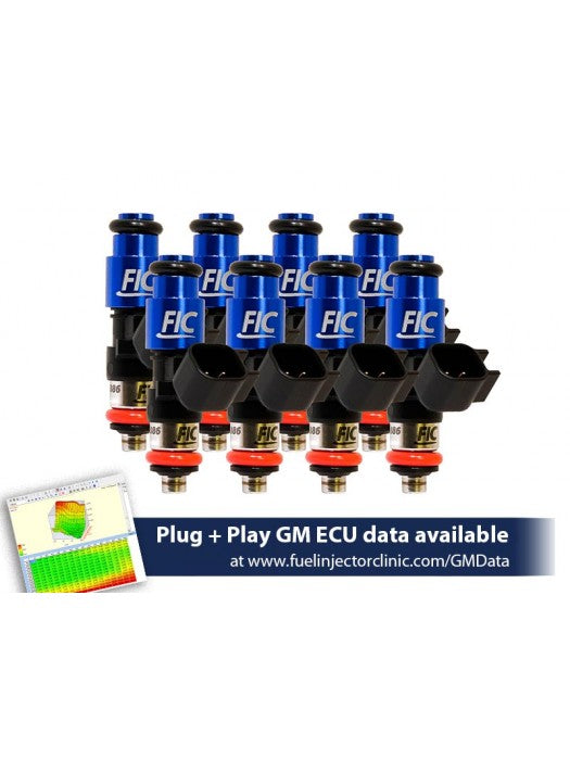 2150CC (240 LBS/HR AT OE 58 PSI FUEL PRESSURE) FIC FUEL INJECTOR CLINIC INJECTOR SET FOR LS2 ENGINES (HIGH-Z)