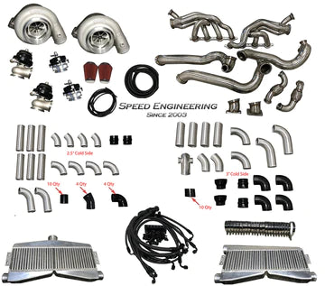 LS SWAP UNIVERSAL TWIN TURBO KIT (A-BODY, F-BODY, C10 TRUCKS)