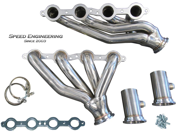 LS SWAP S10 CONVERSION HEADERS (LS1, LS2, LS3, LS6, LS ENGINES) TRUCK & SUV