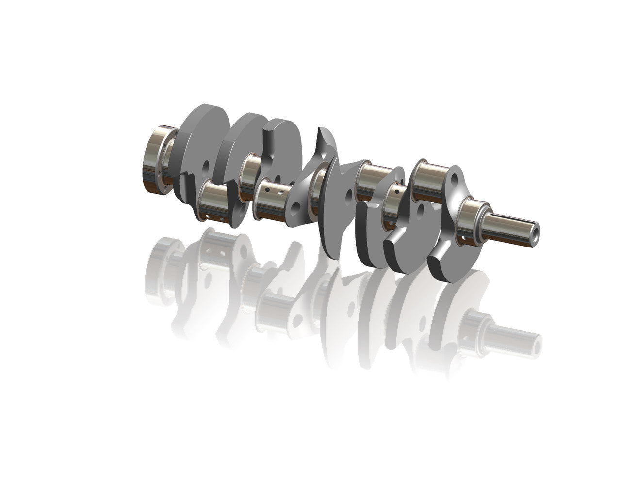 Molnar Technologies: BBC CCW Forged 4.500'' Crankshaft (8 Counterweights)