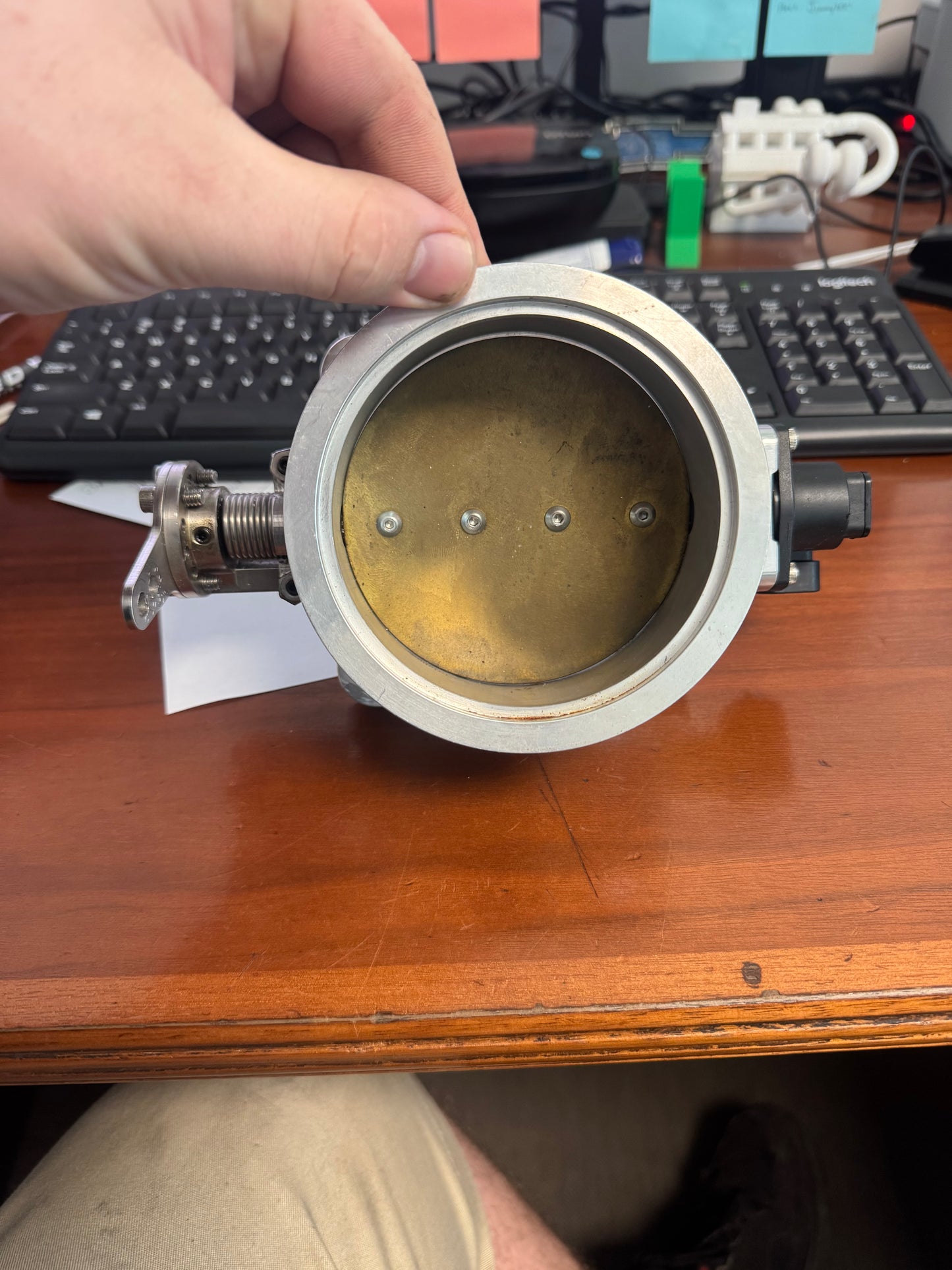 Holley EFI 112-590 VBAND, 105MM MONO BLADE THROTTLE BODY