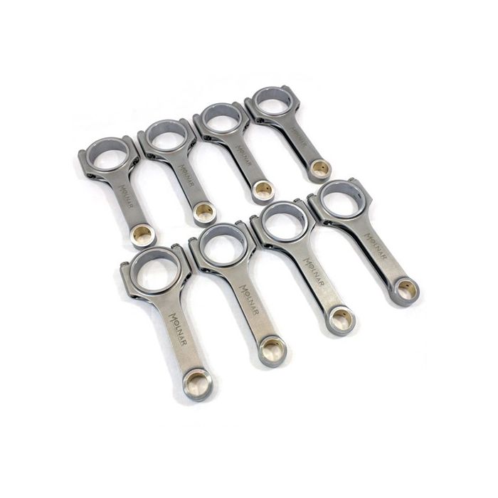 Molnar Technologies: 4340 Forged H Beam LS Connecting Rods (Select Length)