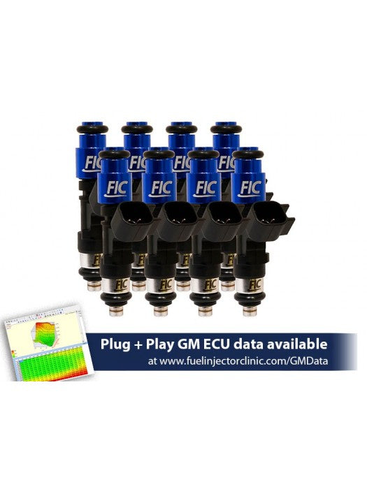 650CC (72 LBS/HR AT OE 58 PSI FUEL PRESSURE) FIC FUEL INJECTOR CLINIC INJECTOR SET FOR LS1 ENGINES (HIGH-Z)